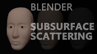 Blender Cycles Subsurface Scattering Tutorial [upl. by Azmuh]