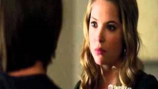 Pretty Little Liars 1x18 HannaampCaleb first kiss sub ITA [upl. by Ramat860]