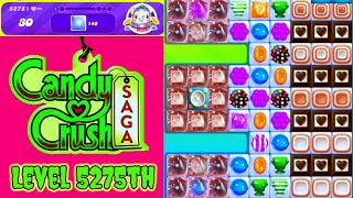 Level 5275th Candy Crush Saga Live Streaming On YouTube by sankat mochan vlogs [upl. by Ociredef]