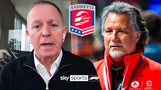 Martin Brundle REACTS to Andrettis rejected bid 😮💭 [upl. by Leunad39]