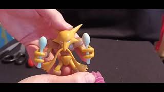 Unboxing Alakazam Pokemon Figure [upl. by Akselaw]