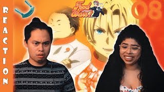 ALDINI VS SOUMA WHO WON Shokugeki No Soma Season 1 Episode 8 Reaction and Review [upl. by Lertsek]