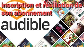 comment sinscrire et résilier audible après avoir obtenu son livre gratuit en 30 seconde  tutto [upl. by Ainirtak498]