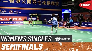 VICTOR Hong Kong Open 2023  Goh Jin Wei MAS vs Zhang Yi Man CHN  SF [upl. by Jasmina380]