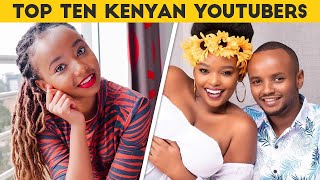 Top 10 Most Subscribed Kenyan Youtubers 2020 [upl. by Homer513]