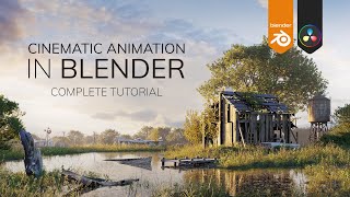 How to create Realistic Nature Scene in BLENDER [upl. by Takashi314]