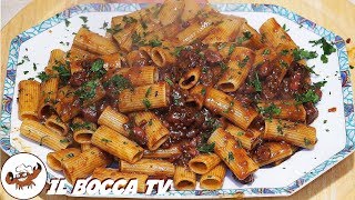 115  Rigatoni al ragù di polpoda fa fori in un sol colpo primo di pesce facile e gustoso [upl. by Wonacott]