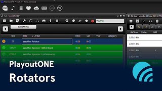 PlayoutONE Working With Rotators [upl. by Juditha]