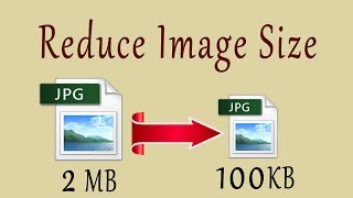 How to reduce image file size with paint [upl. by Cilo]