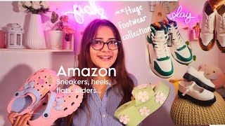 Best affordable Footwear from Amazon Trendy Platform heel Sneakers Converse  Charchita Sarma [upl. by Neelrahc]