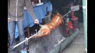 How To Roast A Whole Pig  Lechon Baboy During Snow Fall [upl. by Eihtur]