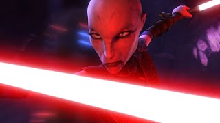 Ventress amp Savage Opress vs Dooku 4K HDR  Star Wars The Clone Wars [upl. by Culliton270]