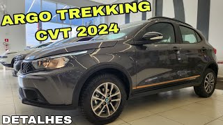 FIAT ARGO TREKKING 13 AT 2024 AVALIAÇÃO e PREÇO [upl. by Odrarej624]