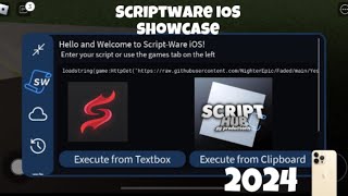 NEW Roblox IOS FREE EXECUTOR SCRIPTWARE IOS SHOWCASE 2024 tutorial OP fluxus iPhone iPad hack [upl. by Ahseyd]