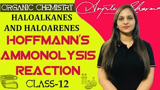 Hoffmanns Ammonolysis Reaction Class 12 Haloalkanes and Haloarenes Amines CBSENCERT [upl. by Cyndia]