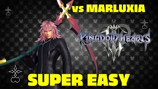 HOW TO BEAT DATA MARLUXIA EASY KINGDOM HEARTS 3 DLC GUIDE BATTLE STRATEGIES [upl. by Sissie]