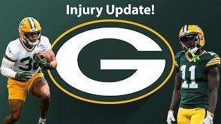 Packers GameDay Injury Updates Vs Colts  Reed Lloyd Love [upl. by Aenea]