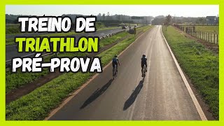 TREINO DE TRIATHLON  Simulado PreProva [upl. by Notpmah]