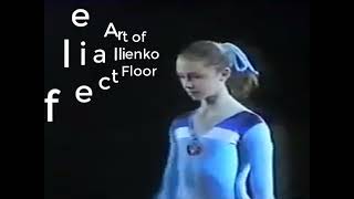 Natalia ilienko  Best Floor Exercise  Edited [upl. by Emiolhs]