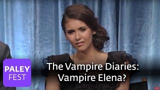 The Vampire Diaries  Will Elena Become a Vampire [upl. by Ahsinauq]