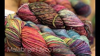 Malabrigo yarn  color differences between yarns [upl. by Tarsuss]