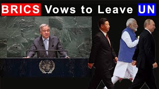 BRICS Decision Shocked the World End of the United Nations [upl. by Annahs949]