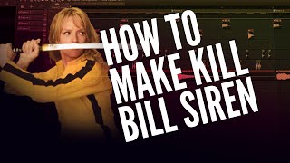 How To Make the Kill Bill Ironside Siren Sound in Massive [upl. by Gilligan]