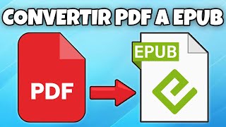 COMO CONVERTIR UN PDF A EPUB ONLINE GRATIS SIN PROGRAMAS FACIL Y RAPIDO EN 2024 [upl. by Arihsat]