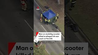 Man riding mobility scooter killed in alleged hitrun crash [upl. by Bower626]