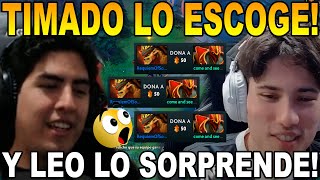 🤣SE MUESTRA PARA OG 🤣 TIMADO ESCOGE A LEO EN SU EQUIPO Y QUEDA SORPRENDIDO DEL PODER DE SENATI [upl. by Elatnahs610]