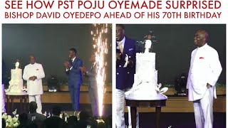 WOW BISHOP OYEDEPO RECEIVES EARLY BIRTHDAY SURPRISE FROM THIS CHURCH🤭 SEE HOW THEY CELEBRATED PAPA😲 [upl. by Oiruam462]