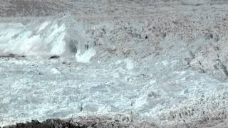 quotCHASING ICEquot captures largest glacier calving ever filmed  OFFICIAL VIDEO [upl. by Nerok]