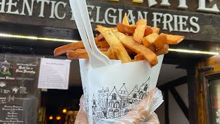 POMMES FRITES NYC BELGIAN FRIES IS BACK Best Fries in NYC [upl. by Anerok863]