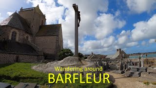 Wandering around Barfleur Normandy France giving a flavour of this Plus Beaux Village de France [upl. by Atelokin]