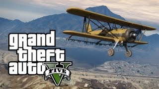 GTA 5 Online Multiplayer Funny Moments  PLANE JOUSTING GTA V [upl. by Rosella]