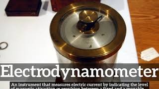 What is Electrodynamometer  How Does Electrodynamometer Look [upl. by Garcon]