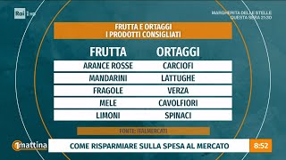 Consigli per fare la spesa al mercato  Unomattina  05032024 [upl. by Krever]