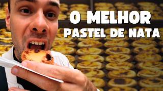 O MELHOR Pastel de Nata de Lisboa [upl. by Nyl72]