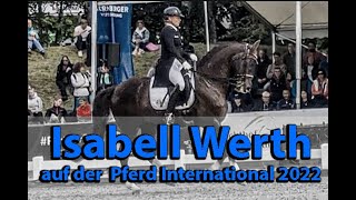 Isabell Werth auf der Pferd International in München 2022 [upl. by Anayd533]