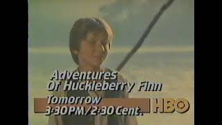 1986 Adventures Of Huckleberry Finn HBO Movie Trailer [upl. by Elleraj]