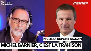 Nicolas DupontAignan  la trahison du vote des Français [upl. by Furgeson774]