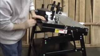 Precision Sliding Router Table Lifting Springs MLCS Woodworking [upl. by Clarkson]