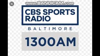 WJZ AMWJZHD3 CBS Sports Radio Baltimore 1300 Station ID 11221 [upl. by Draude]