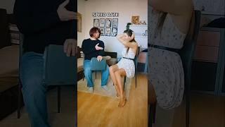 SPEED DATE quotTEATRALIquot 😂 shorts videodivertenti speeddate [upl. by Anivek10]