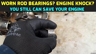 CONNECTING ROD BEARING NOISE SPUN BEARINGS HOW DOES ROD KNOCK SOUND LIKE [upl. by Thea849]