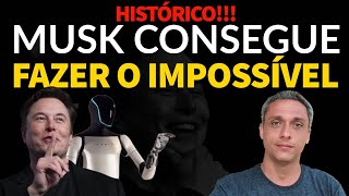 INCRÍVEL ELON MUSK consegue fazer o impossível O futuro é agora [upl. by Amiarom625]