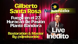 Gilberto Santa Rosa Le Canta a La Salsa Dura  Fuego en el 23  Huracan de Pasión  Planté Bandera [upl. by Scotney]