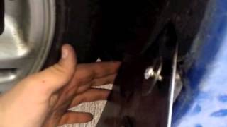 How to install Rally Armor mud flaps on a 2002 Subaru WRX [upl. by Colver]