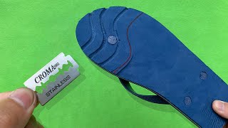 Stop throwing away your slippers This simple fix is ​​extremely effective help you save money [upl. by Merridie]