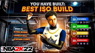 THIS ISO BUILD IS BREAKING NBA 2K22 NEW DEMIGOD PLAYMAKER BUILD IN NBA 2K22 BEST BUILD NBA 2K22 [upl. by Daphie832]